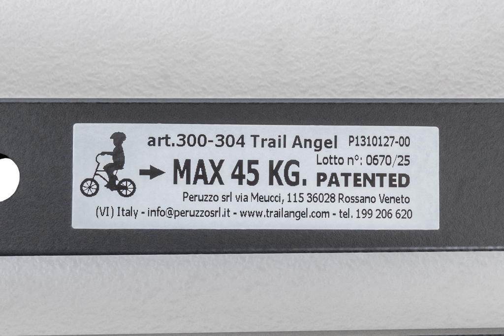 Trail Angel - Barra di traino per bicicletta per bambini - Nera