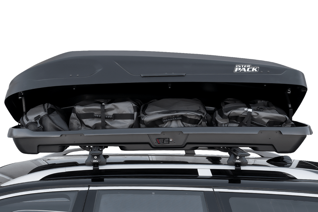 Box da tetto Inter Pack Monsun PRO L, nero opaco