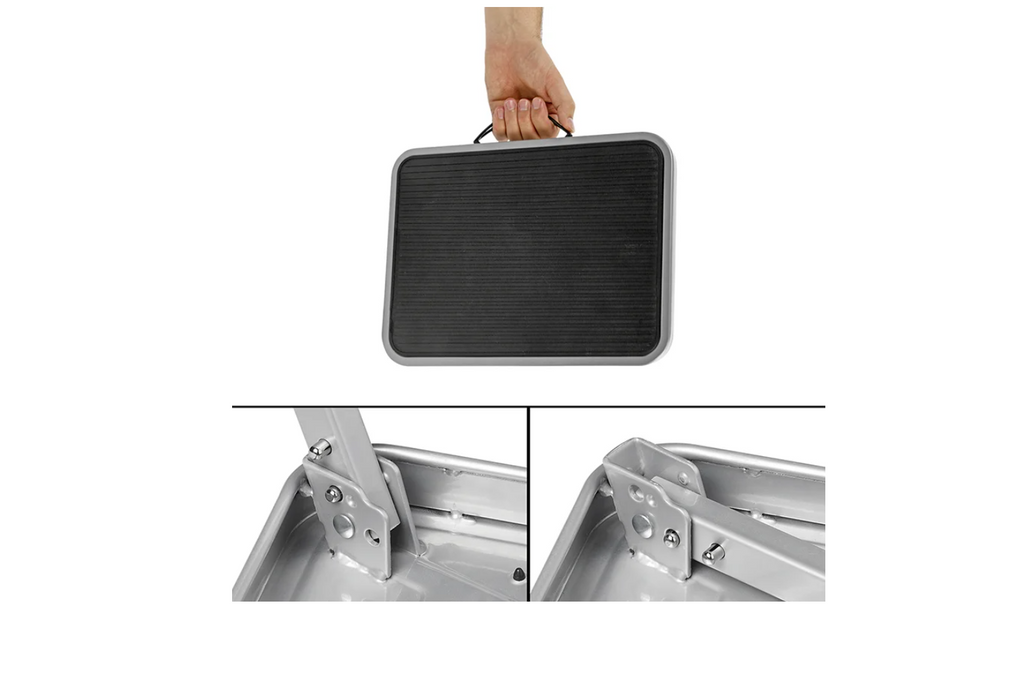 Pedana pieghevole per rimorchio ProPlus 360827, portata 150 kg.
