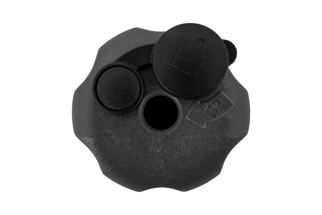 Pomello di sicurezza M10 con serratura e chiavi K001