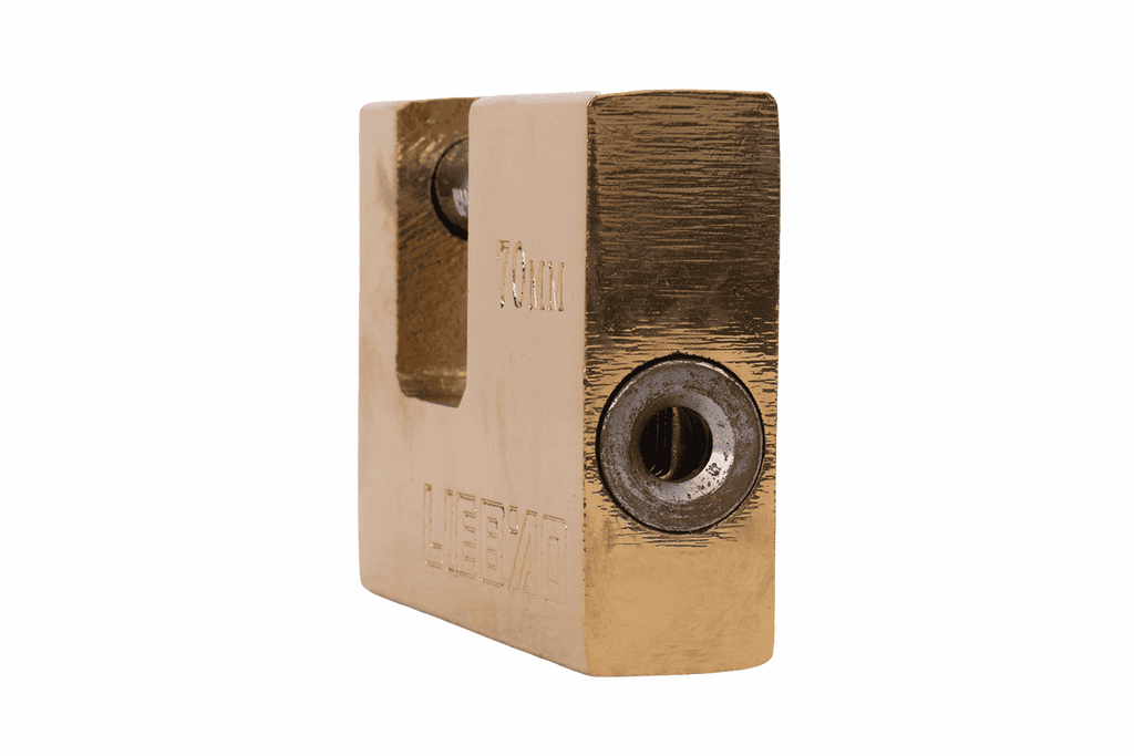 Lucchetto in ottone HERMON da 70 mm, diametro delle alette 10 mm