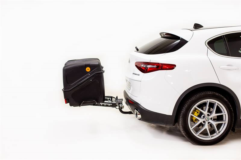 Towbox V1 Black Edition - box portabagagli da gancio di traino