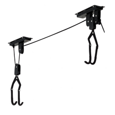 ProPlus 730915 Gancio per biciclette da soffitto con bloccaggio automatico, portata massima 20 kg