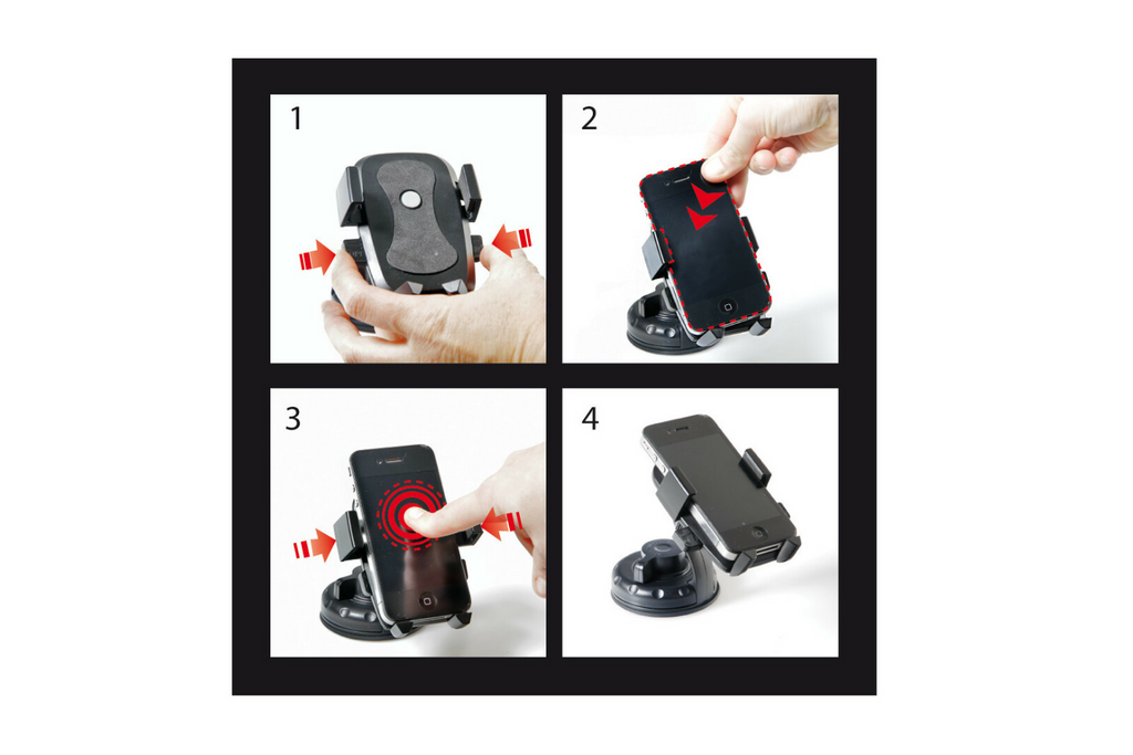 Supporto per telefono Easy-Lock LAMP con ventosa