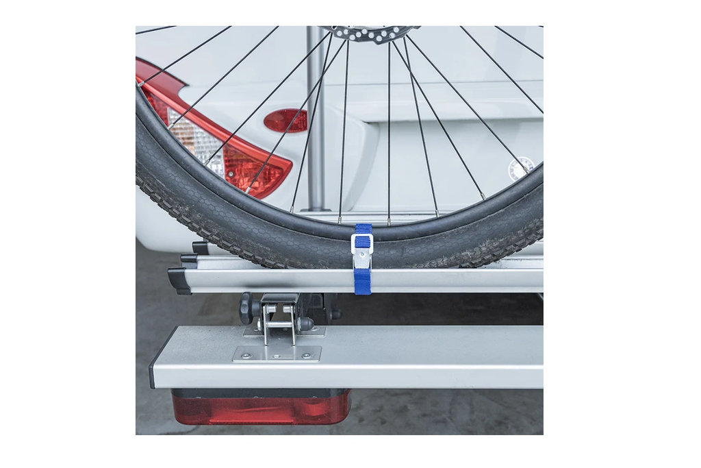 Set di quattro cinghie di fissaggio per bicicletta ProPlus 330285, lunghezza 30 cm.