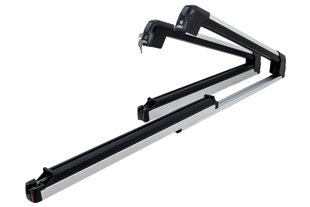 Inter Pack Frostline 6 - porta sci estensibile in alluminio per 6 paia di sci o 4 snowboard