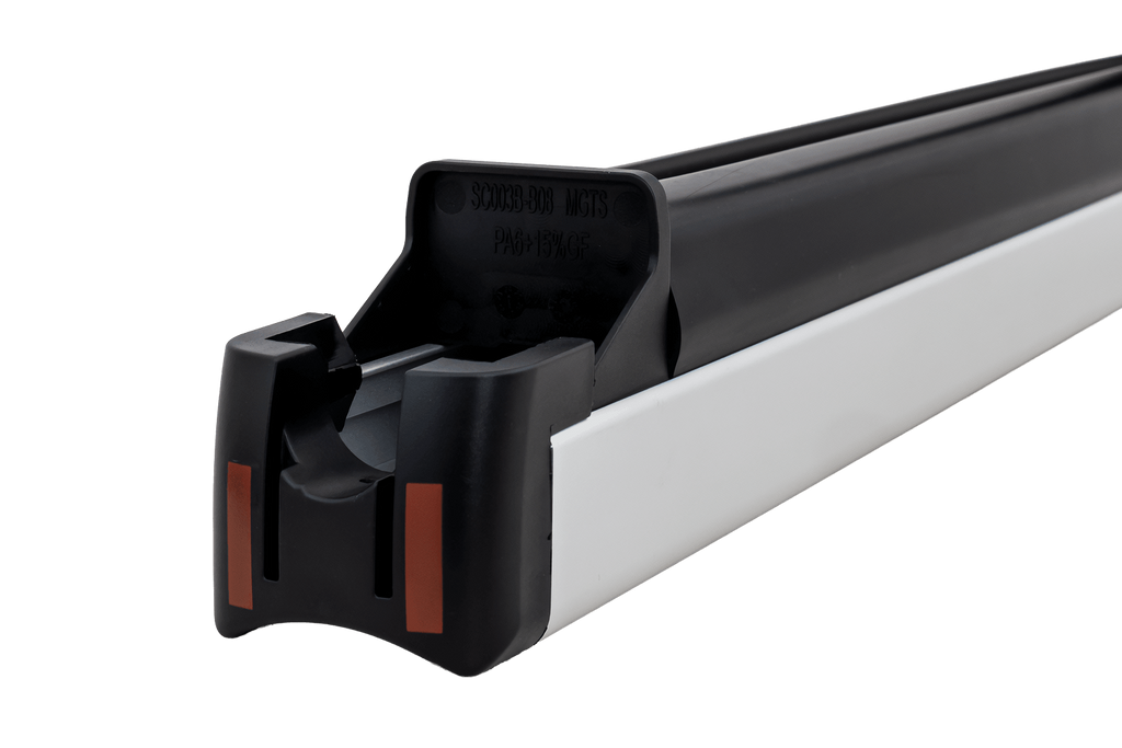 Inter Pack Frostline 4 - porta sci in alluminio per 4 paia di sci o 2 snowboard