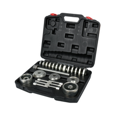 Kit di manutenzione cuscinetti e boccole YATO YT-25412, 31 pezzi.