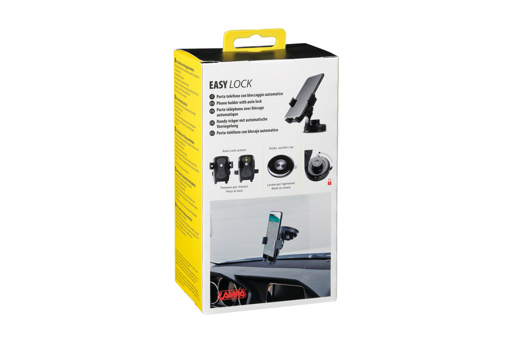 Supporto per telefono Easy-Lock LAMP con ventosa