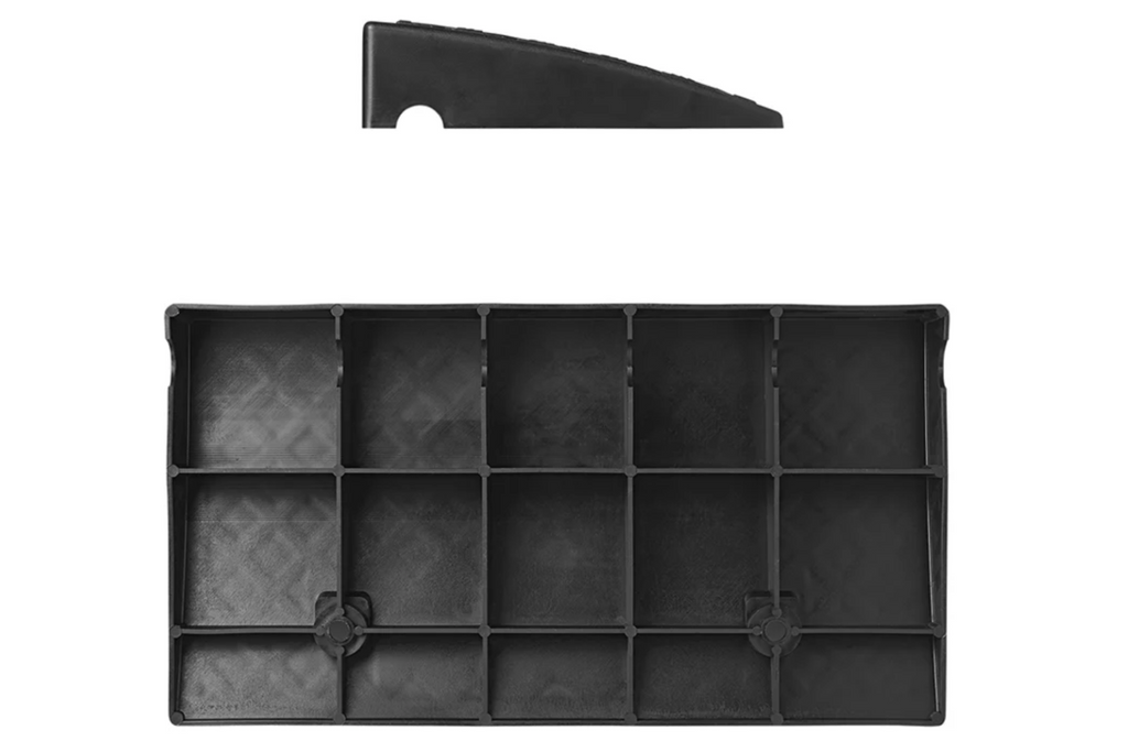 Set di due rampe di accesso carrabili ProPlus 361570, rampe in gomma da 7 cm, portata 3000 kg.
