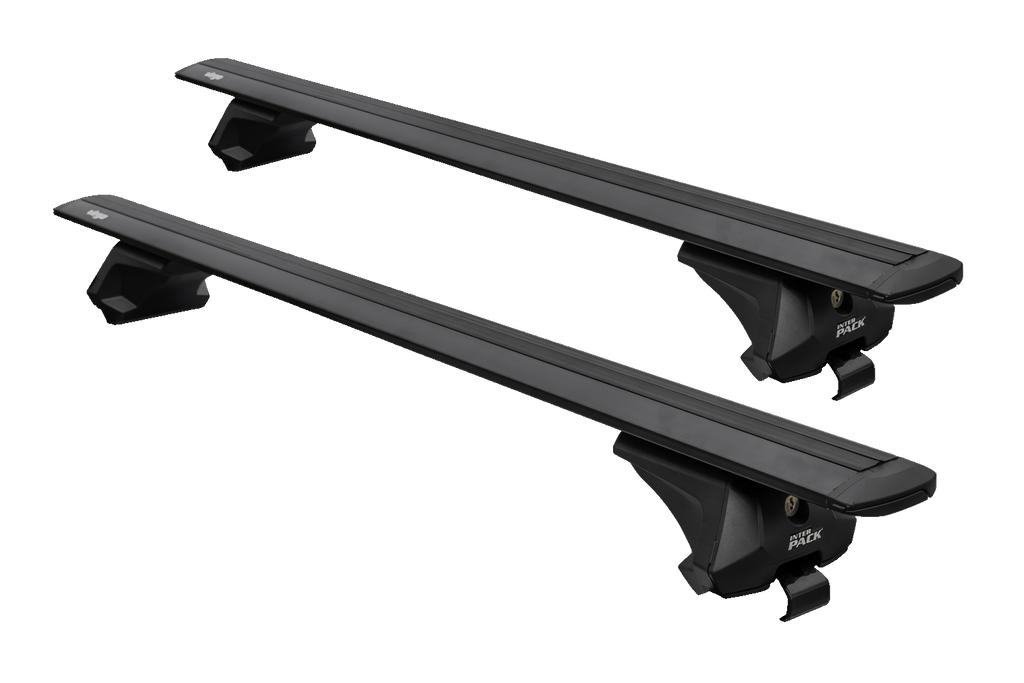 Portapacchi da tetto Inter Pack Virgo IR 110 (G2) con barre integrate (nero)