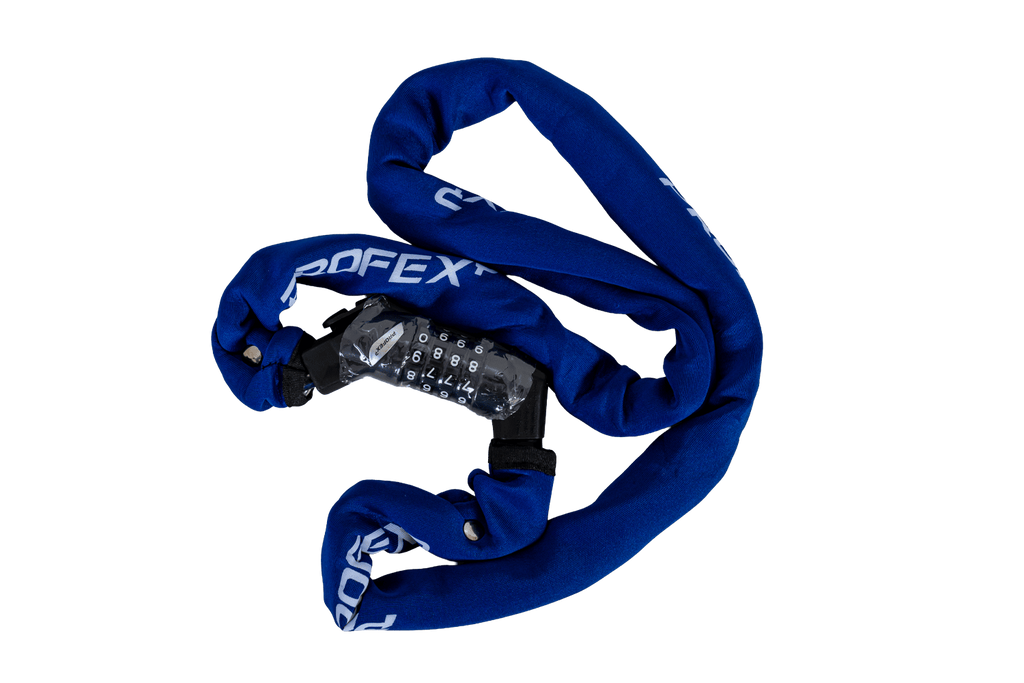 Lucchetto per bicicletta a catena PROFEX 81662 Neo da 130 cm con combinazione