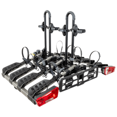 Inter Pack New Spider 4 - portabici da gancio traino per 4 biciclette