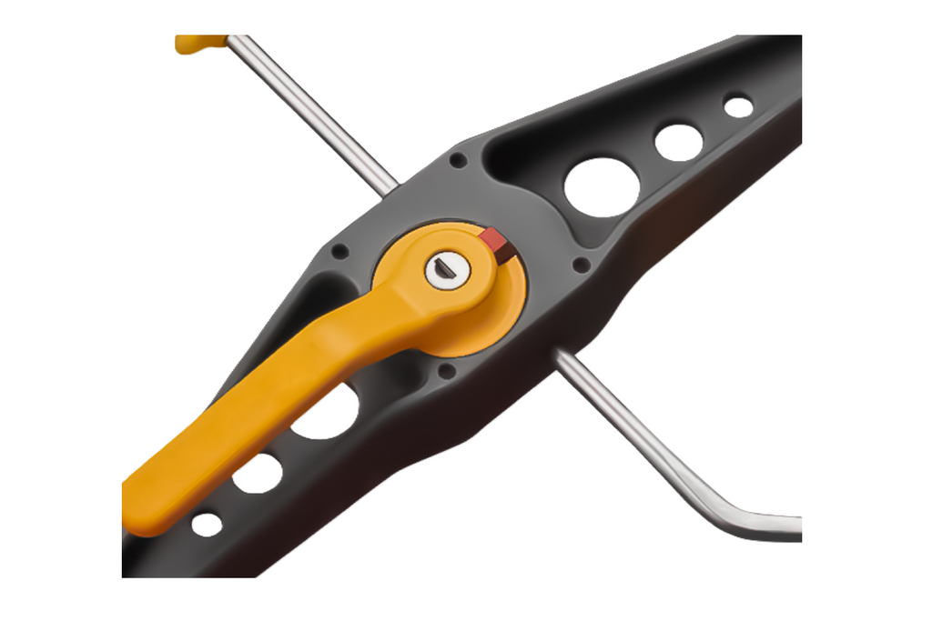 Staffe di montaggio per scala LOKHEN SAFECLAMP STOPPY 606510100/RAS21L 2 pezzi