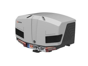 Towbox V3 Grey LED Edition - box portabagagli da gancio di traino