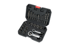 Set universale di estrattori a vite YATO YT-06037, 26 pezzi.