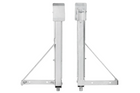 ProPlus 361510 supporto angolare estensibile lato anteriore destro/posteriore sinistro del rimorchio 600 kg 460 mm