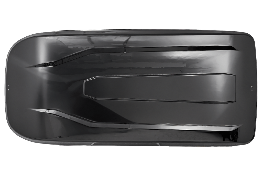Box da tetto Inter Pack Monsun M, nero metallizzato