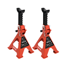 Set di due cavalletti per auto YATO YT-17310, 2 tonnellate.