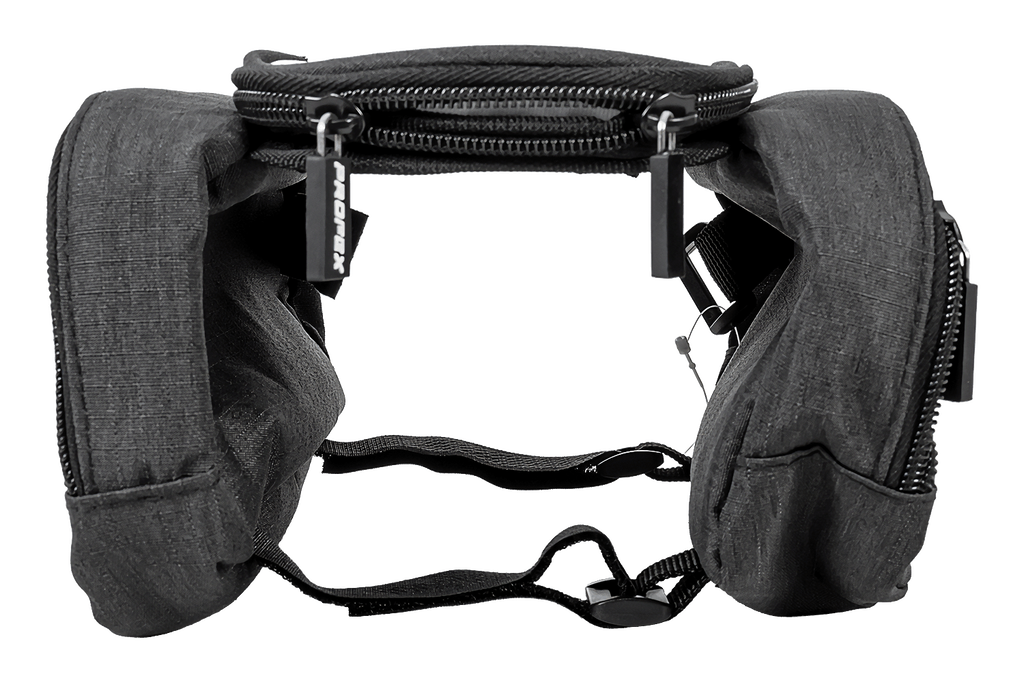 Borsa da telaio per bicicletta PROFEX 93015 con 2 tasche e custodia per cellulare