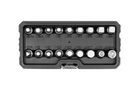 Set di chiavi per tappi dell'olio YATO YT-05991, 18 bussole