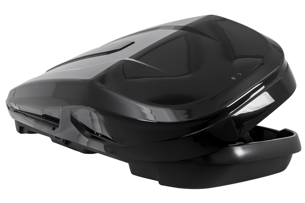 Box da tetto Inter Pack Monsun PRO L, nero metallizzato