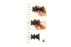 Supporto magnetico per telefono Magneto Plus LAMP per bocchetta dell'aria