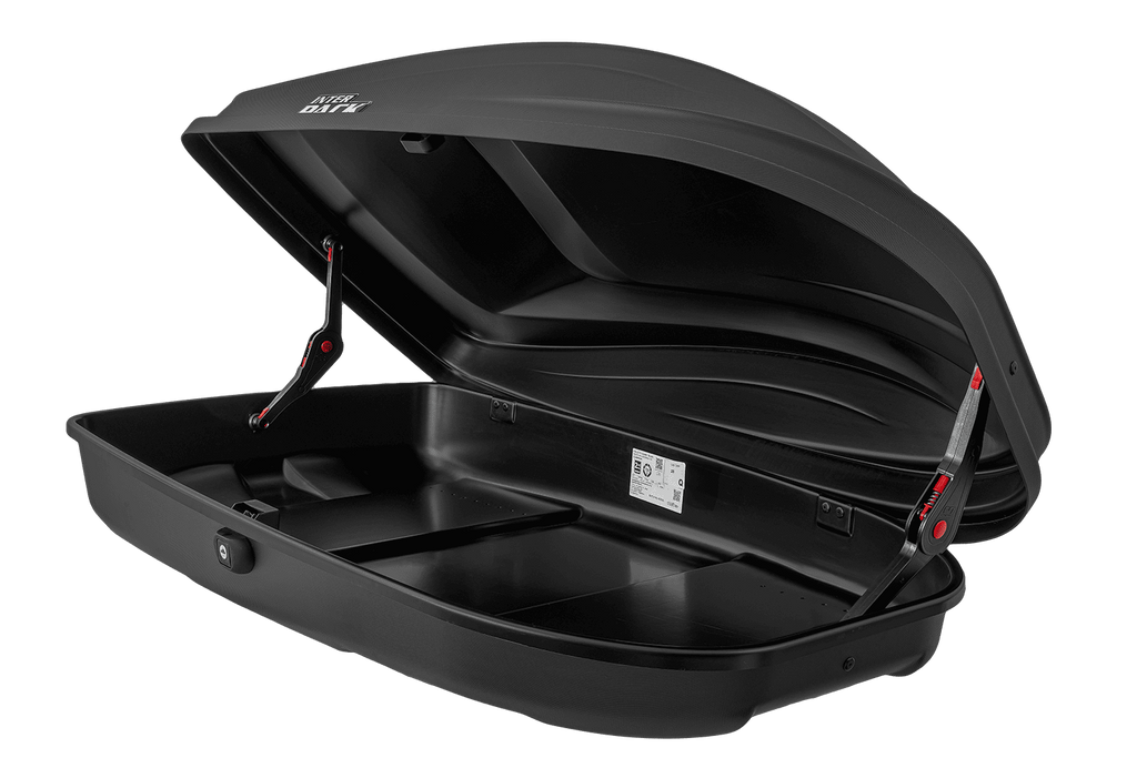 Box da tetto Inter Pack Stella 370, nero opaco