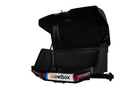 Box portabagagli da gancio traino Camper Alpha nero LED (lungo)