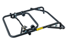 Portabici per ruota di scorta Peruzzo Brennero 4x4 - Portabici per 2 biciclette con binari (nero)