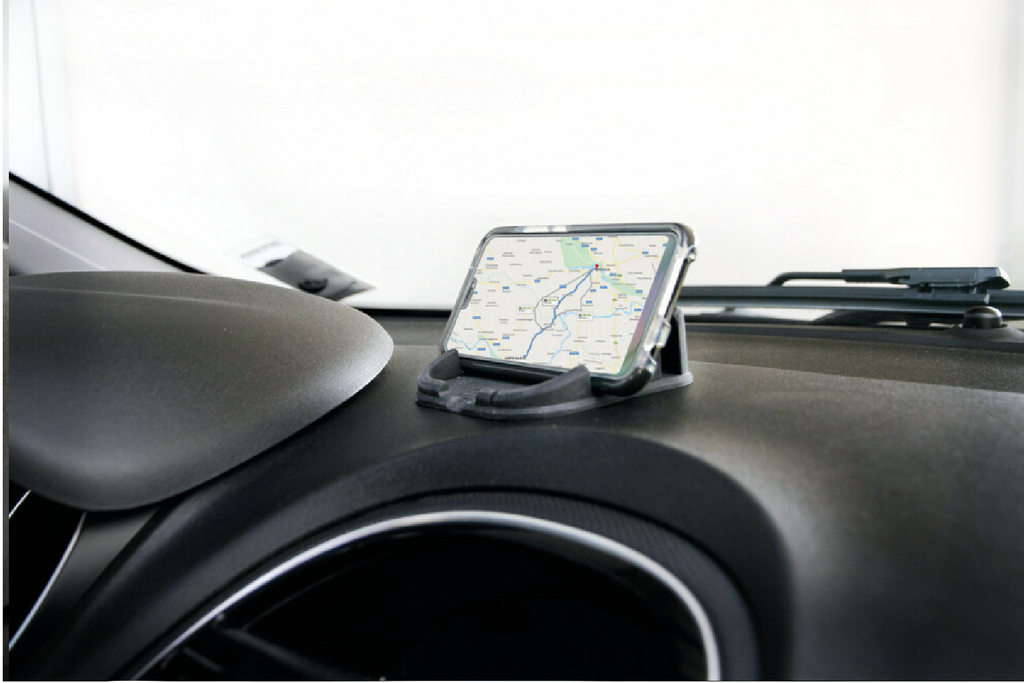 Tappetino per telefono LAMP, organizer/supporto per auto in silicone Phone-Mat 110x110mm