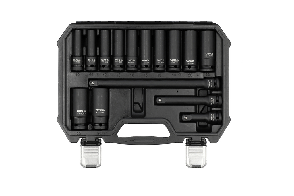 Set di 18 bussole a impatto YATO YT-10566 da 1/2″