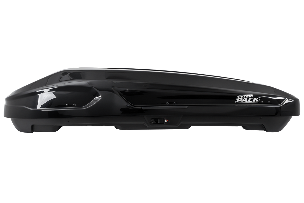 Box da tetto Inter Pack Monsun PRO L, nero metallizzato