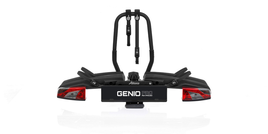 Atera Genio Pro - piattaforma di traino per 2 biciclette 022785 (nera)