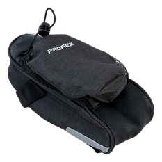 PROFEX 82318 Borsa sottosella lunga nera Lux con tasca portaborraccia
