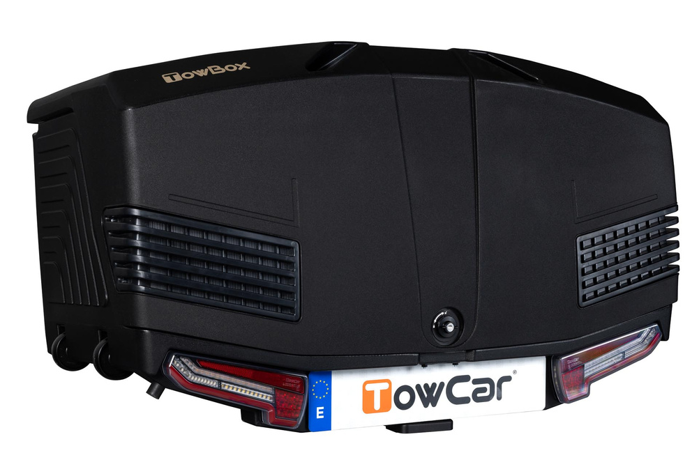 Towbox V3 Black LED Edition - box portabagagli da gancio di traino