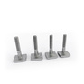 Inserti per travi in ​​alluminio 35 mm x M6 (4 pezzi)