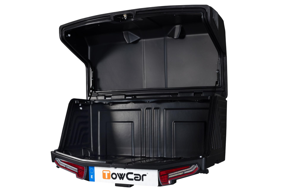 Towbox V3 Black LED Edition - box portabagagli da gancio di traino