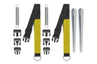 Set di due cinghie antivento ProPlus 361728 per tende da sole e verande 2x3m