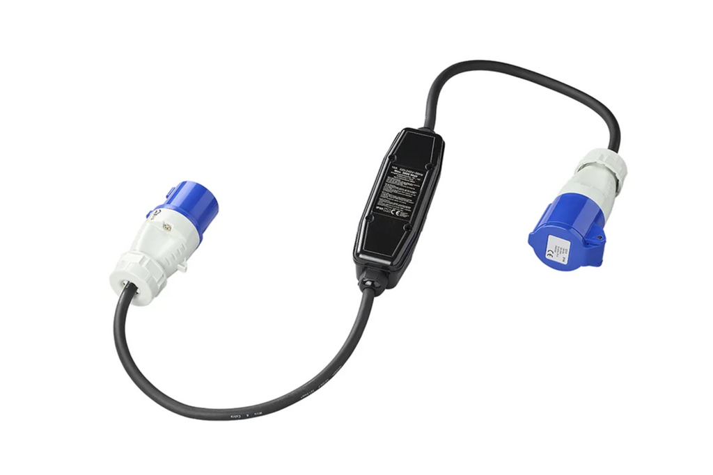 Cavo adattatore ProPlus 373589 CEE con interruttore differenziale, lunghezza 120 cm.
