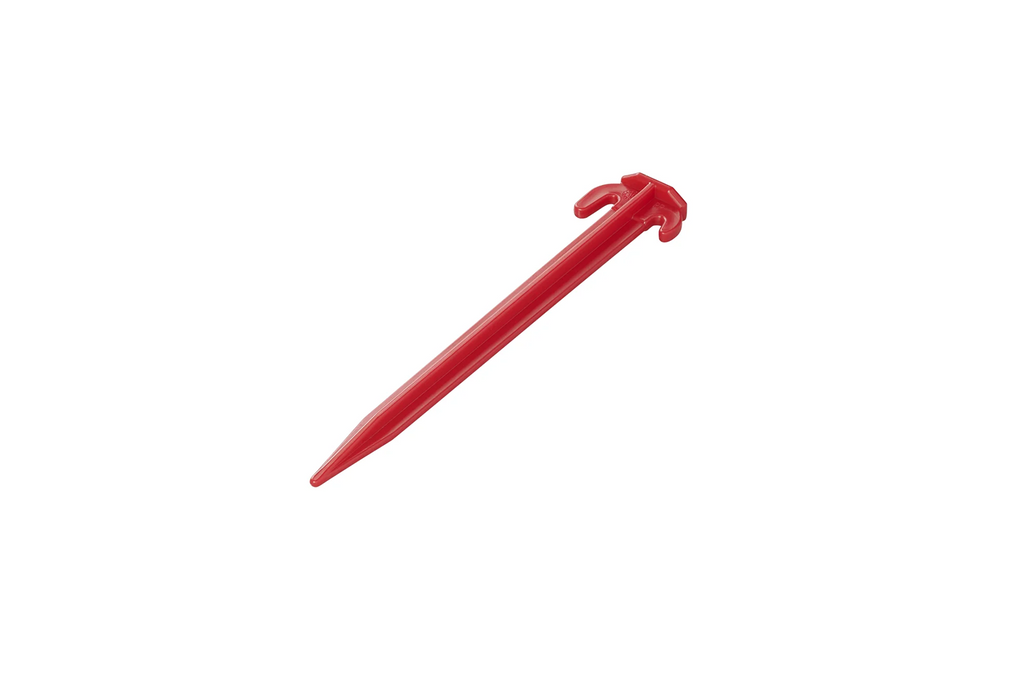 Set di sei picchetti per tenda ProPlus 364824, picchetti in plastica per fissare i tiranti, 19 cm