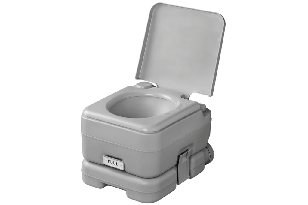 ProPlus 370415CR Toilette portatile da campeggio grigia 10L/10L