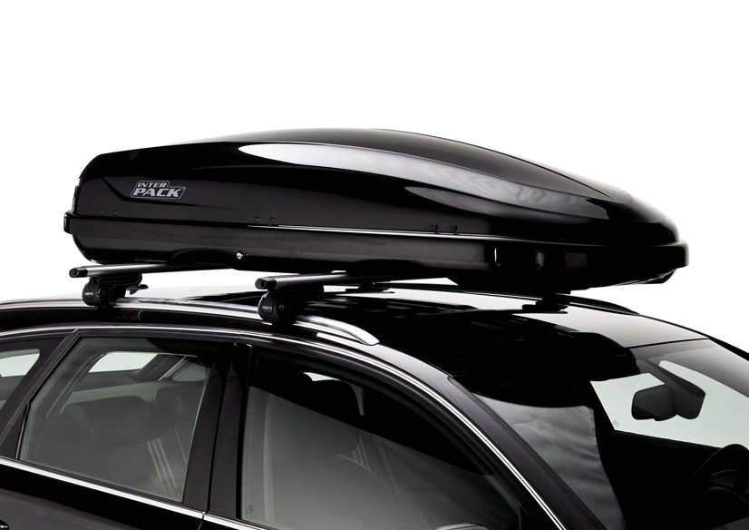 Box da tetto Inter Pack Traxer 6.6, nero metallizzato