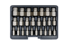Estrattori per viti interne danneggiate YATO YT-06034 3-23 mm 25 pezzi.