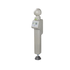 Bilancia digitale per la misurazione del carico sul timone di una roulotte ProPlus 360848V01, misuratore di forza di pressione, portata 150 kg.