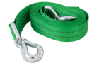 Cavo di traino con ganci HILLS, cinghia di traino 5 m/60 mm/6 t, verde