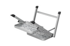 ProPlus 360823V01 Scaletta pieghevole da campeggio a due gradini, portata massima 150 kg