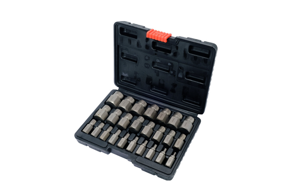Estrattori per viti interne danneggiate YATO YT-06034 3-23 mm 25 pezzi.