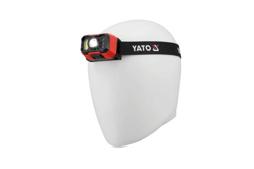 Lampada frontale a LED YATO YT-085942 con sensore di movimento, 1000 lm