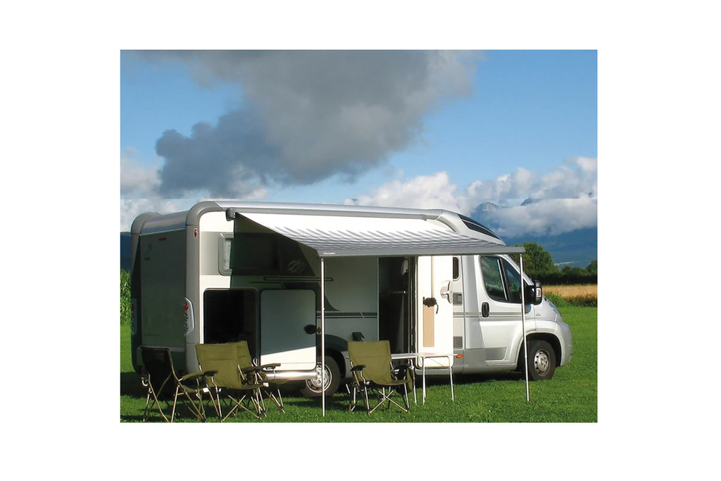 Set di due cinghie antivento ProPlus 361722 per tende da sole Thule Omnistor da 3 m.
